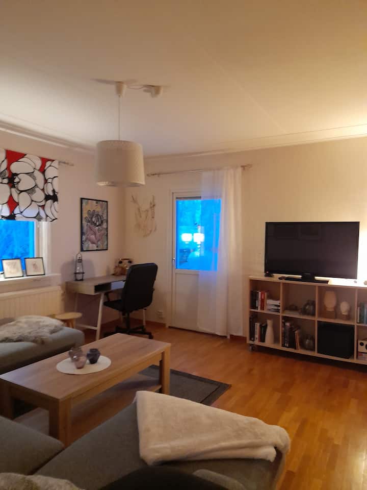 Lägenhet I Kiruna
2 Sovrum, 4 Bäddar. - Kiruna