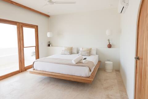 Luxury Poolside Suite with King Bed in Surf Resort