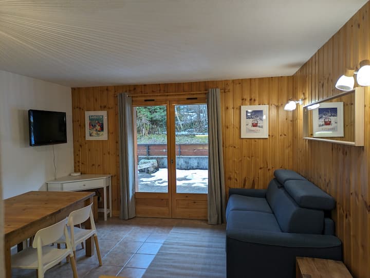 Cosy Apart With Terrace & Garage - Les Houches