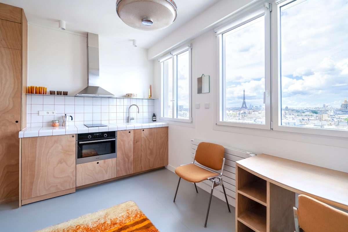 Top Airbnb: Room with a view in Montparnasse in Paris 6e Arrondissement