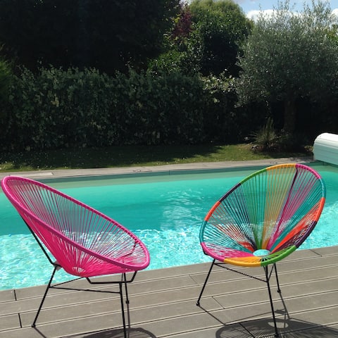 Family home with pool