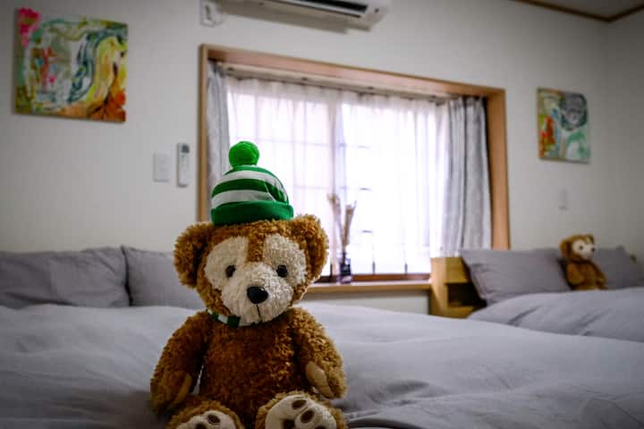 150 m² house, 5 min from Namba