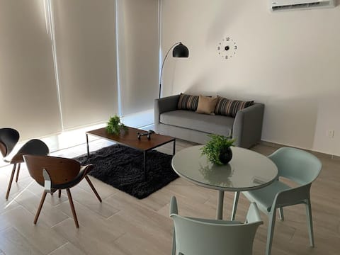 Successful Airbnb property: Modern apartment with amenities in Querétaro in San Isidro Miranda