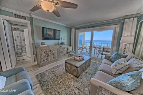 Popular Airbnb listing: Beachfront, OceanView, Heated Pool, Hot Tub & More in Lower Grand Lagoon