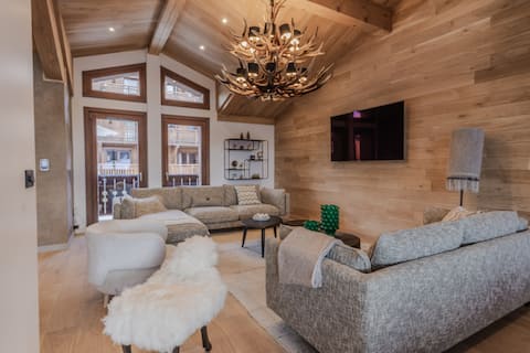 Chalet 5 Bedrooms - Courchevel 1650 Bed&Breakfast
