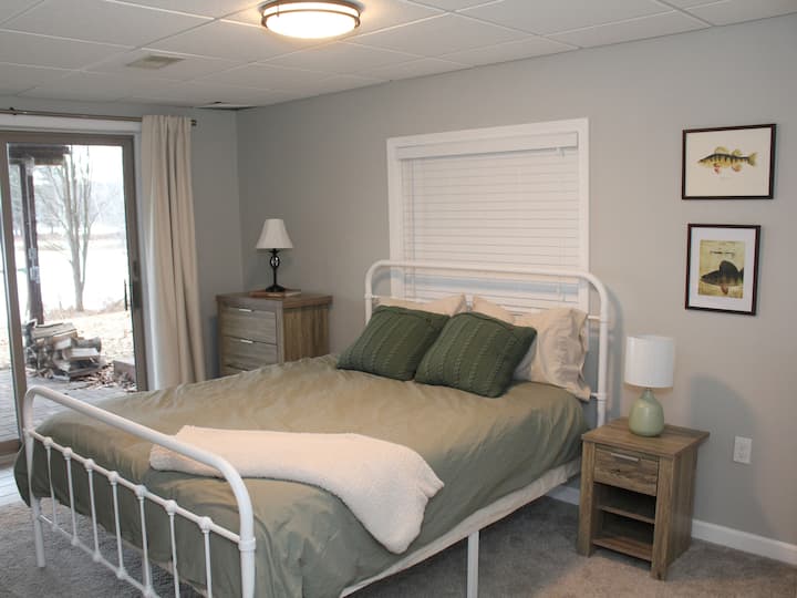 Queen საძინებელი. მიიღეთ განწყობა თევზაობა!