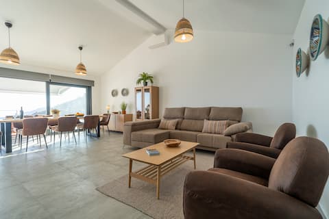 Top Airbnb: Los Paseros Estate · Heated Pool · Sea Views en Cómpeta