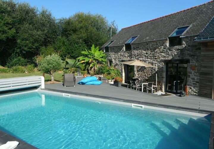 Echo-lodge Paisible, Mer Campagne, Piscine Privee - Pénestin
