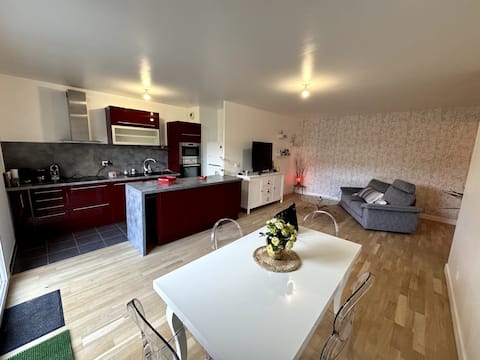 Cosy apartment near JO2024