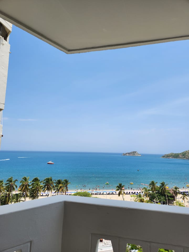 Macondo Rodadero, ocean view, NO manilla fee