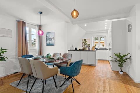 LiT LiVING: in the heart of Weinheim- free parking