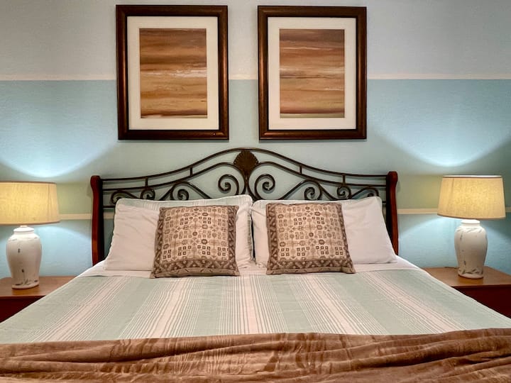 Enjoy high quality mattresses, pillows, linens throughout the home