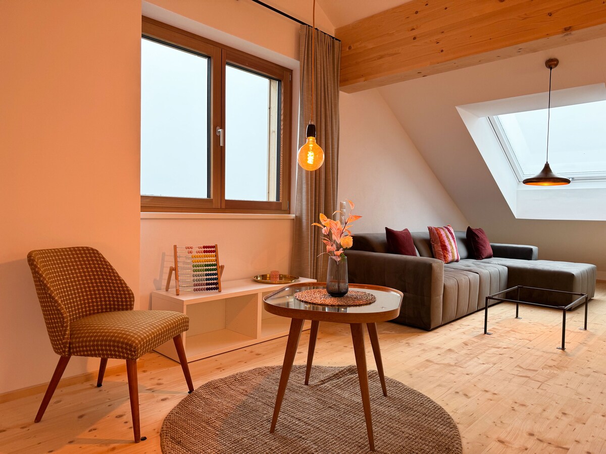 Beliebte Airbnb-Anzeige: Gamsfels Balbina gallery apartment in Scheidegg