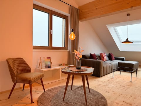 Beliebte Airbnb-Anzeige: Gamsfels Balbina gallery apartment in Scheidegg