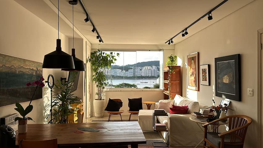 Apto 3q Urca vista Baía e Cristo