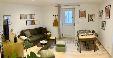 Annonce Airbnb populaire: 2p accommodation near station/center à Faubourg Raines