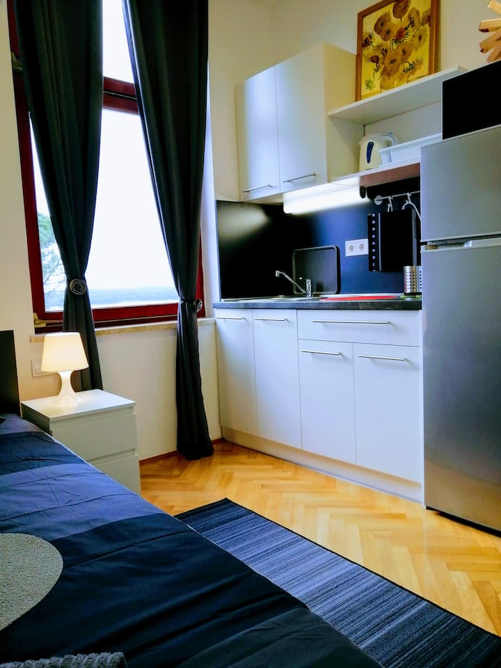 V1 Arena And Sea View Studio (1 Single Bed) - Pula