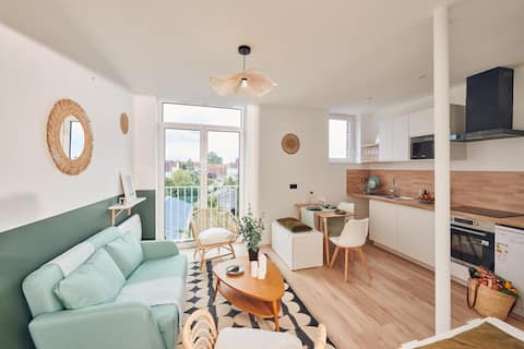 T3 Bright - 2 minutes from Lille