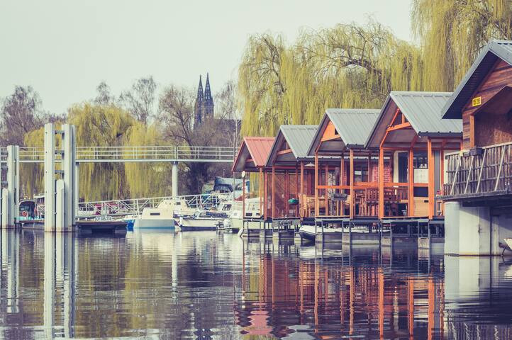 Houses on water Benjamin&Franklin (max.14 guests)