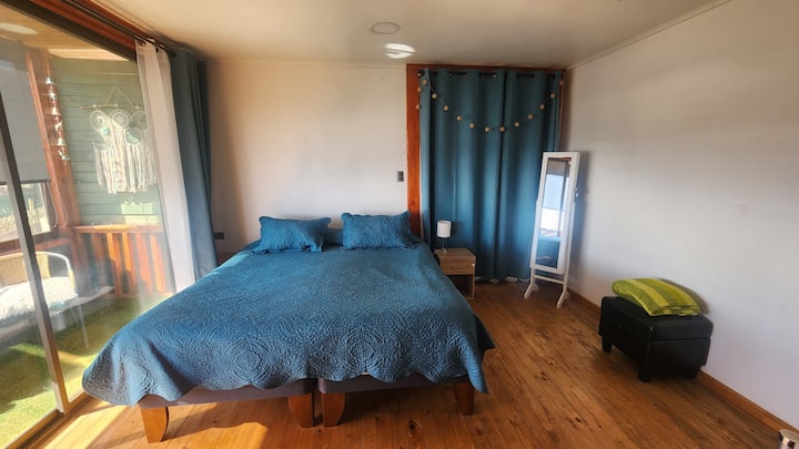 Დიდი საძინებელი 193 × 203 სმ