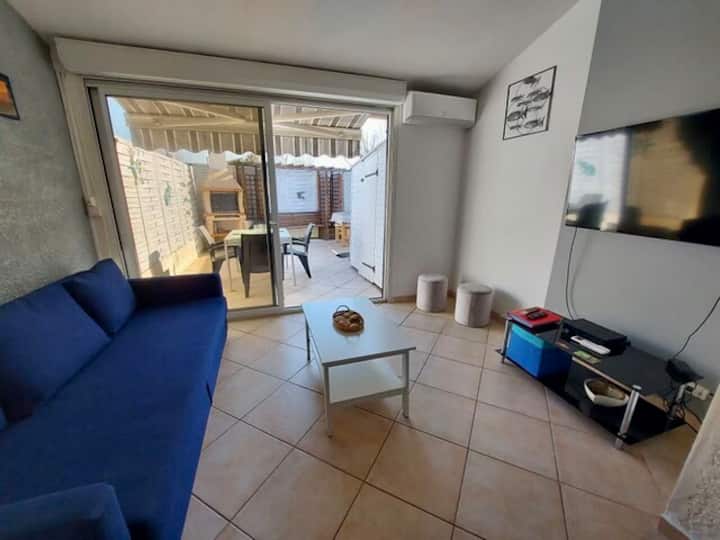 Villa 2 Ch, Climatisé Vue Mer - Marseillan