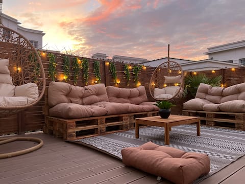 Cosy themed Disney home with garden