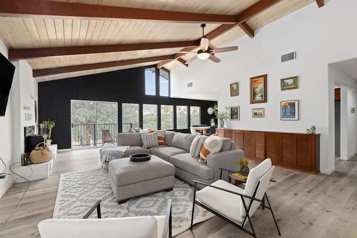 Sequoia Retreat - Spa, Gameroom & Ev Charger - Three Rivers, CA