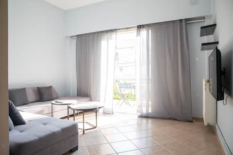 Nikea apartment near Piraeus port and metro st II