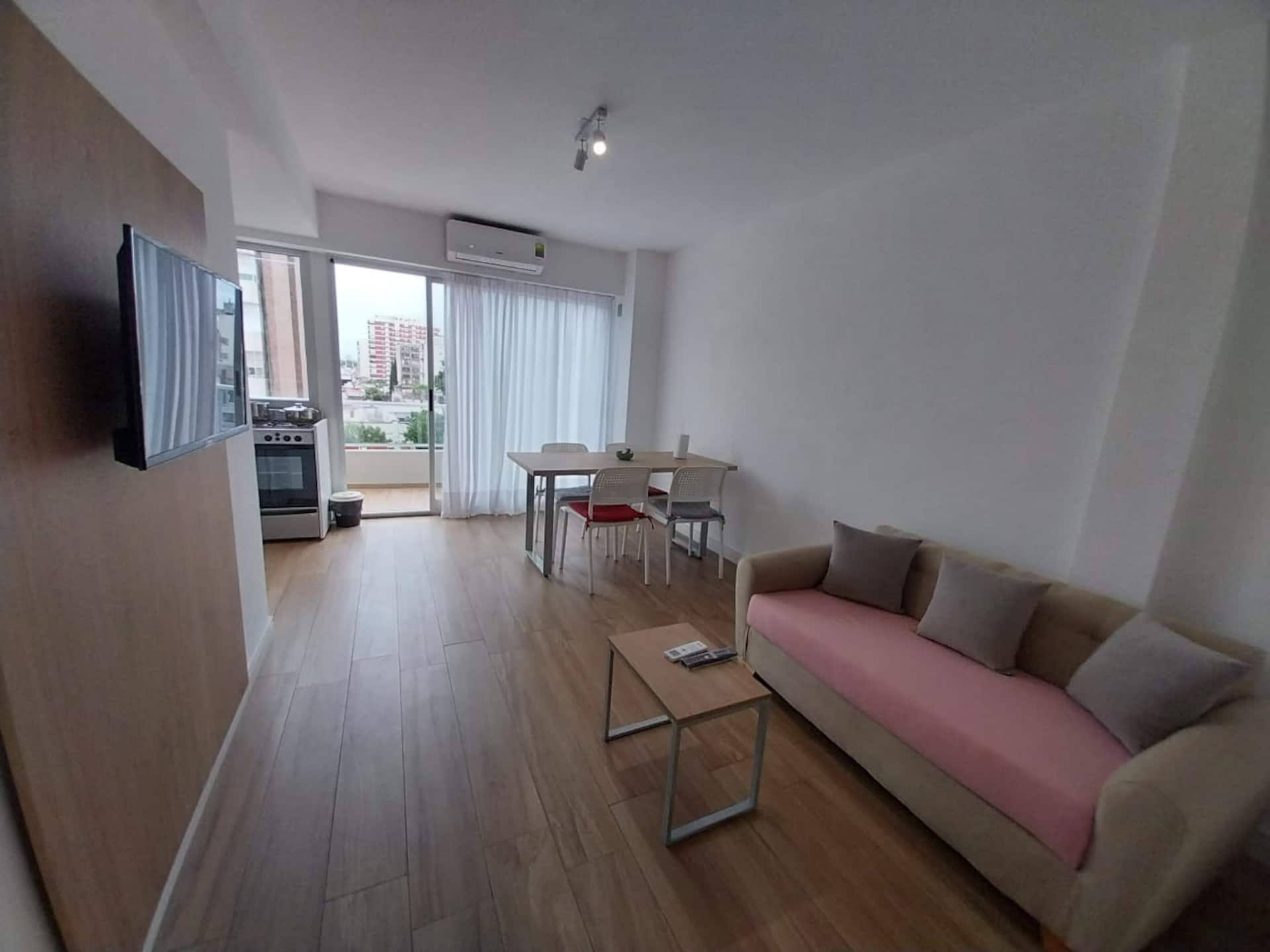 Furnished split studio apartment in Villa Crespo