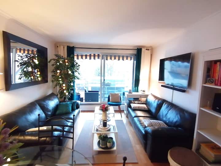 Charmant Appartement Au Calme-15 Minutes De Paris - Courbevoie
