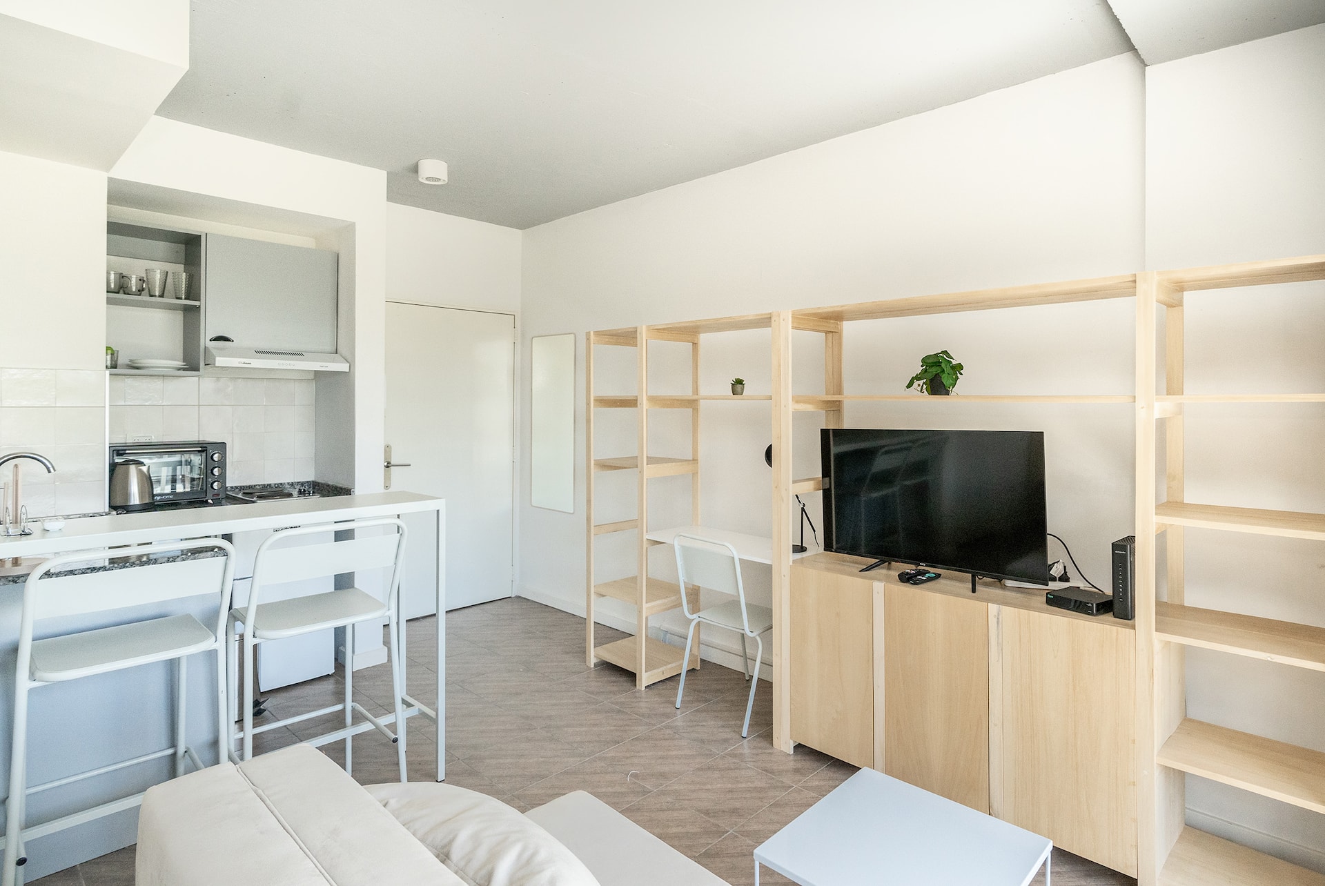 Departamento de 1 dormitorio con balcón en Palermo