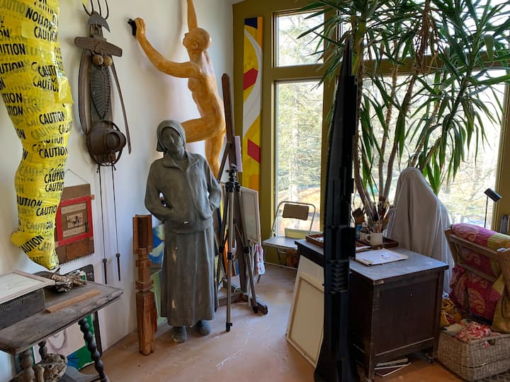 Artist Studio In The Woods - Rhode Island