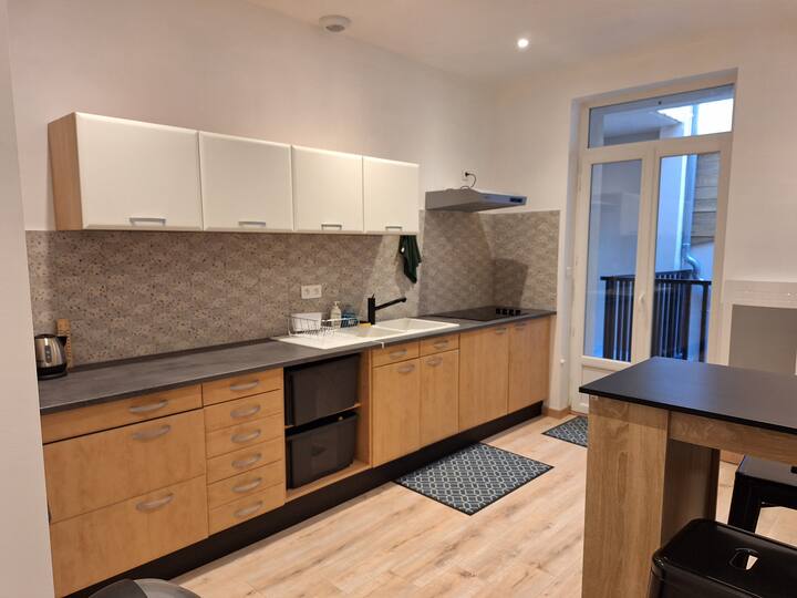 Chambre Gustav, Salle D'eau Et Balcon Privatifs - Agen
