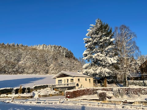 Cozy Chalet with impressive Panorma