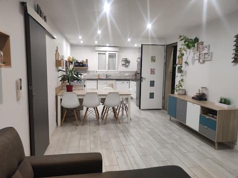 House with a gable roof