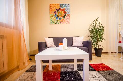 Popular Airbnb listing: 23 Cozy Central Apartment with Balcony in Зона Б 5 3