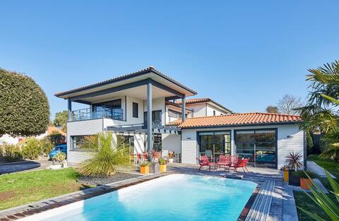 Beachside villa