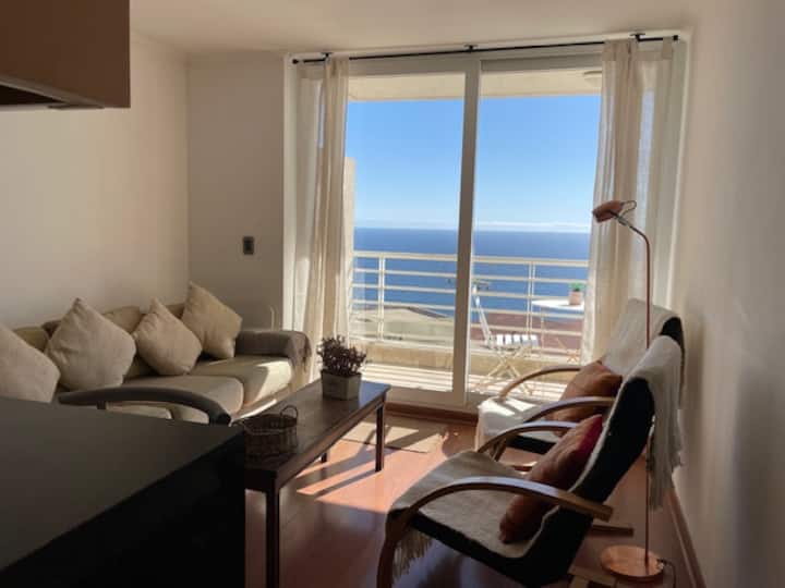 Bello  Depto En Reñaca - ビニャ・デル・マール