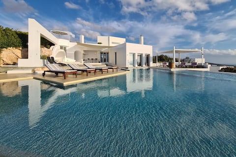 Sunset Wellnesvilla-Infinity pool - Spa - Boule