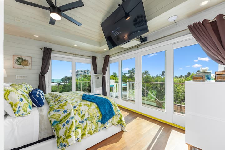 Ocean-to-River King Suite พร้อมวิวพาโนรามาทั้งริมแม่น้ำและแอตแลนติก