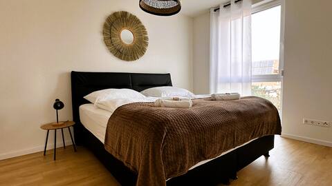 * AMAO-Grey/86m ²/KingSizeBed/Parking/EuropaPark