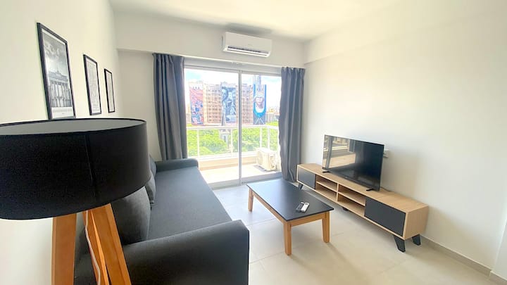 (Nin9) Amazing View 9th Floor Apartment - Buenos Aires