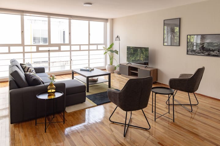 Espacioso depto en Polanco / excelente ubicación