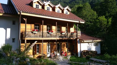 Large chalet surrounded by nature