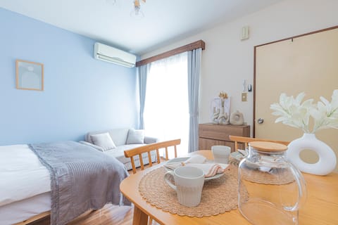 Ikebukuro, 7min/JR/ 3ppl/22㎡/140cm wide bed & sofa