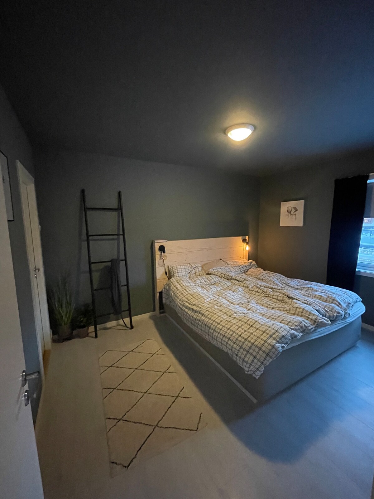 Phòng ngủ chính. Giường 180 cm