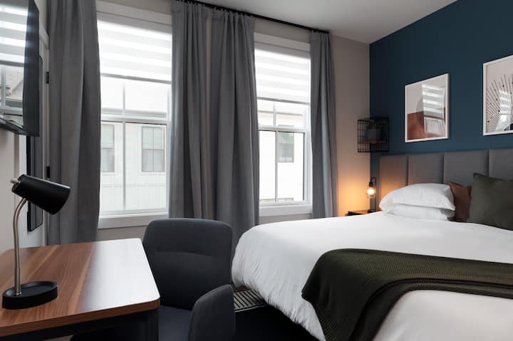 Конфигурация на суперголямо двойно легло в синя стая 