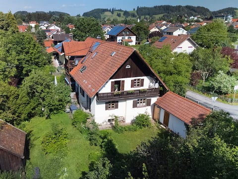 Family vacation home with garden