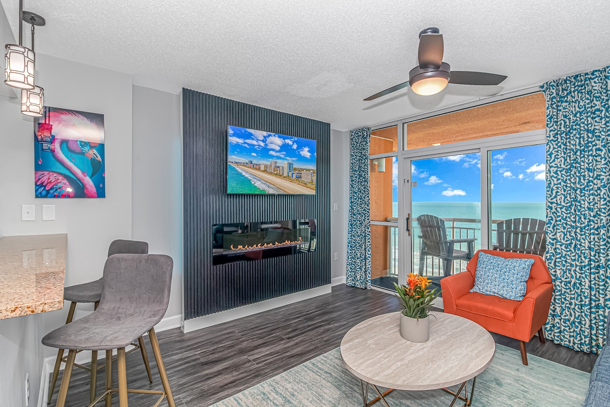 Penthouse Suite! LED Fireplace -Dunes Village 1405 - Apartments for ...