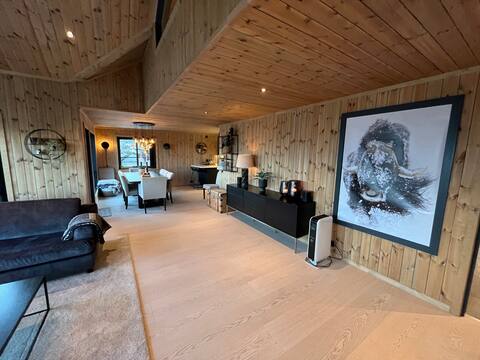 Top Airbnb: New mountain cabin with magnificent view in Flå